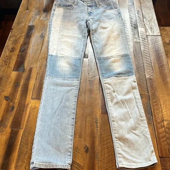 American eagle patchwork jeans - Picture 3 of 5